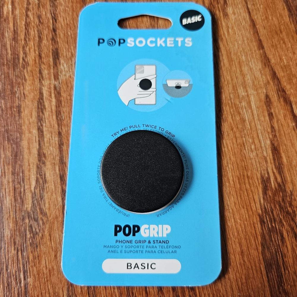 Popsocket - Matte Black (BASIC) - Picture 1 of 4